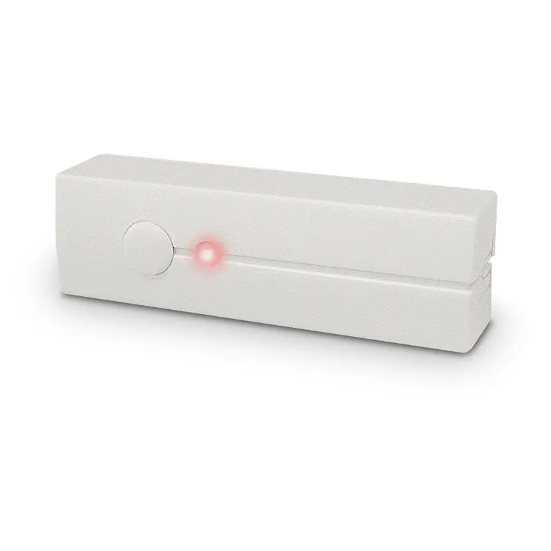 ELMO IMPACTOR Rivelatore miniaturizzato piezoelettrico per rivelazione d’urti improvvisi. Adatto per installazione su superfici di acciaio, mattoni, legno, calcestruzzo e vetro. Protetto contro l’apertura del contenitore