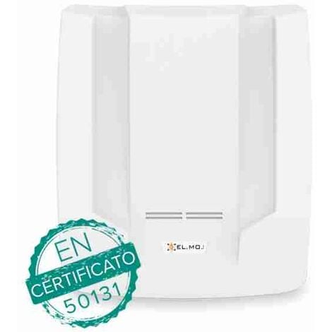 ELMO PREGIO500PL Centrale ibrida cablata/wireless a 24 ingressi in contenitore plastico maggiorato