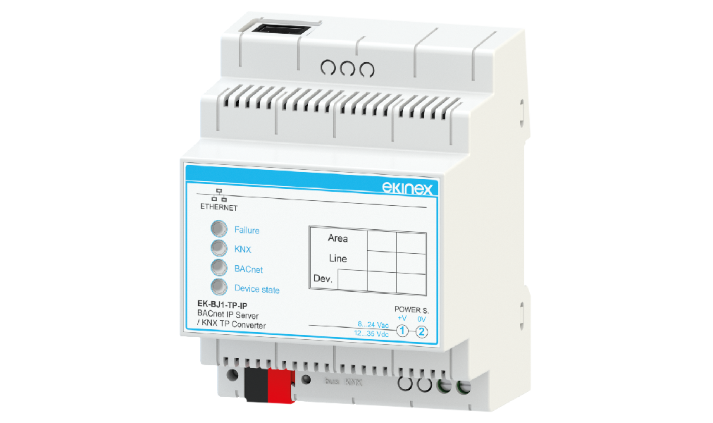 EKINEX Gateway BACnet IP server - KNX
