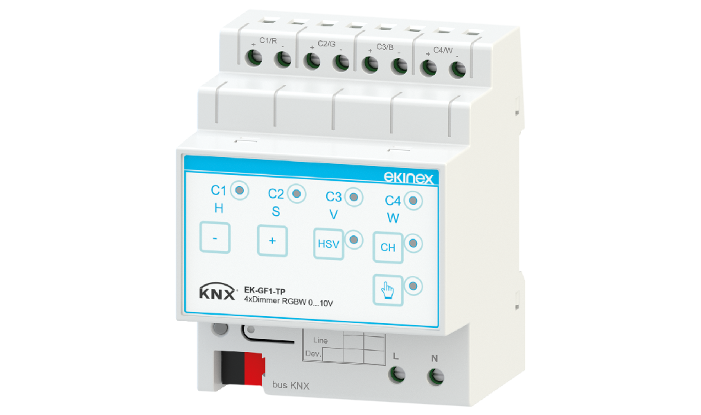 EKINEX Dimmer 0-10 V 4 canali
