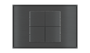 EKINEX Pulsante Basic per scatola rettangolare (NO LED)