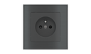EKINEX Presa elettrica quadrata (modulo 55x55 mm) - FR