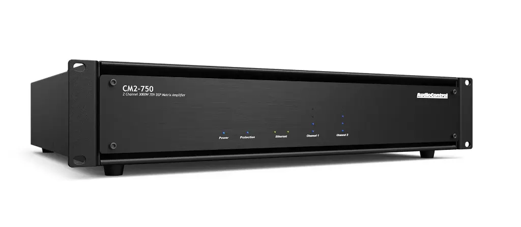 AUDIOCONTROL ACP-CM-2750 Amplificatore di potenza del segnale a 70/100V 2ch