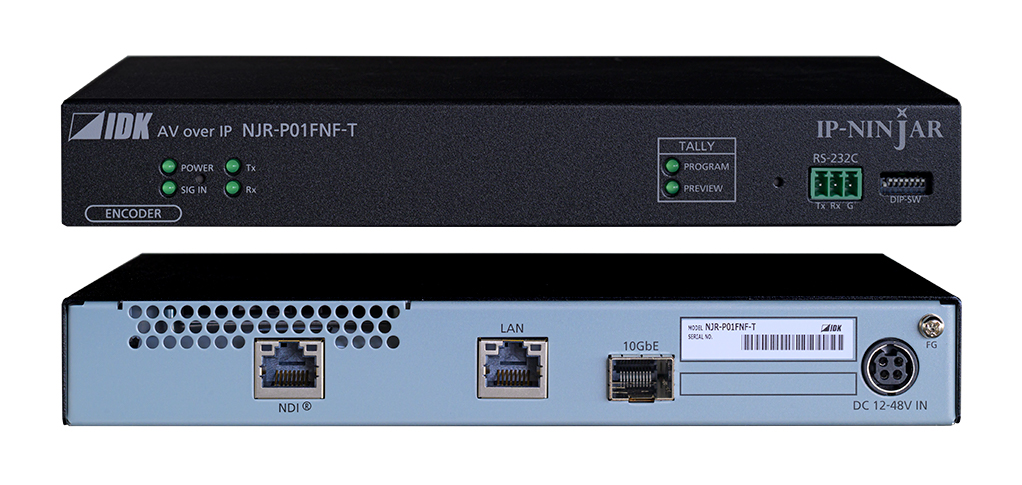 IDKAV IDK NJR-P01FNF-T Interfaccia NDI - SDVoE IP-NINJAR