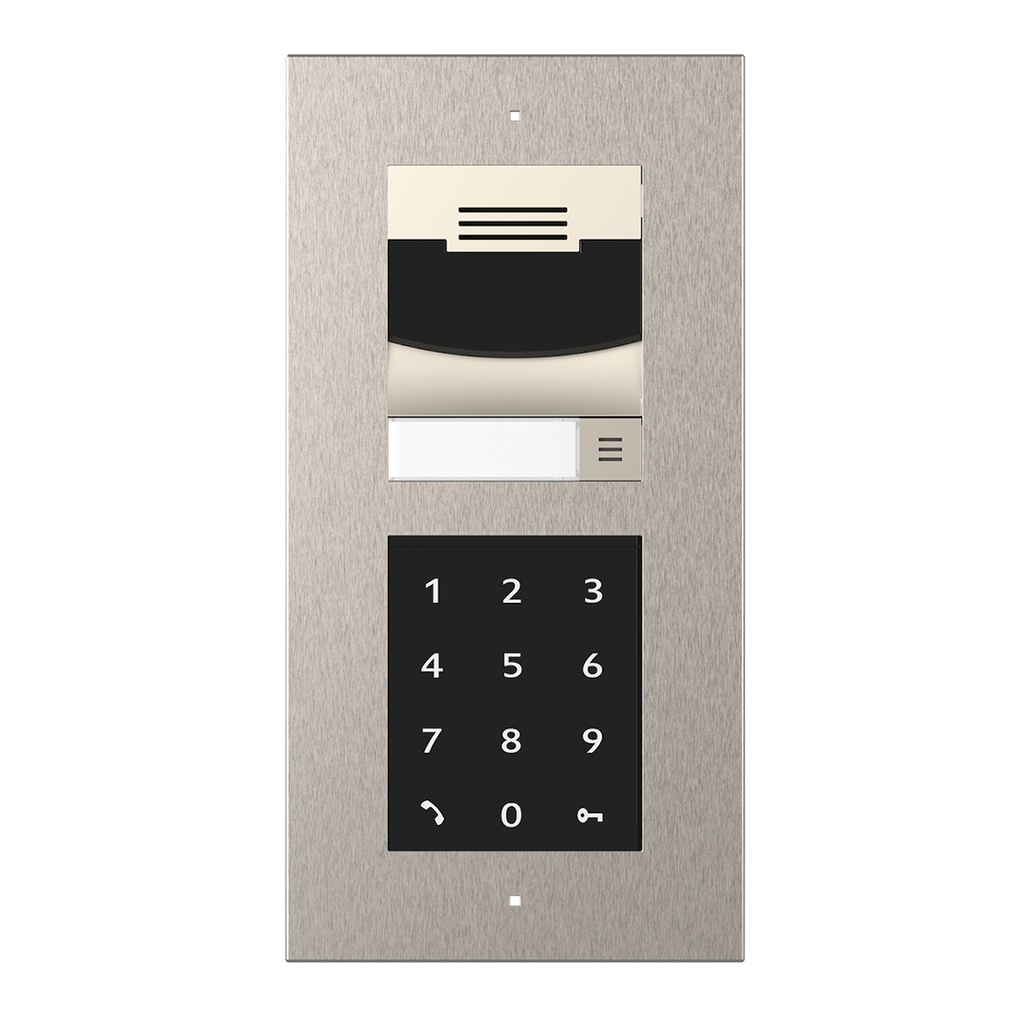 CONTROL4 C4-DS3VK-2TSFM-BN Videocitofono IP da incasso a 2 moduli Brushed Nickel