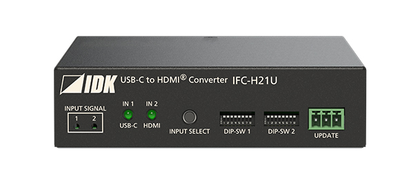 IDKAV IDK IFC-H21U Switcher 2x1 USB-C e HDMI 4K@60, out HDMI