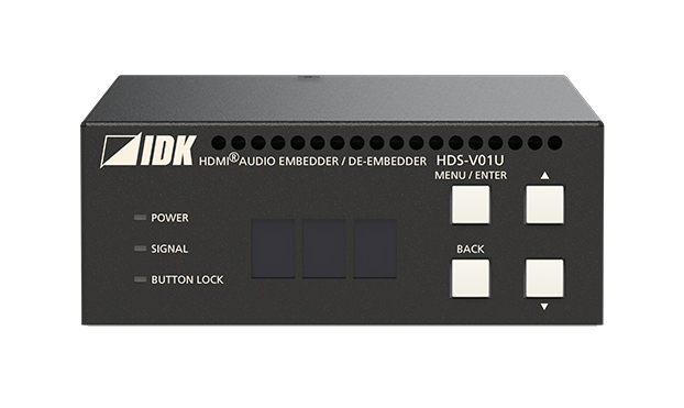 IDKAV IDK HDS-V01U Embedder e Dembedder audio stereo HDMI 4K + scaler