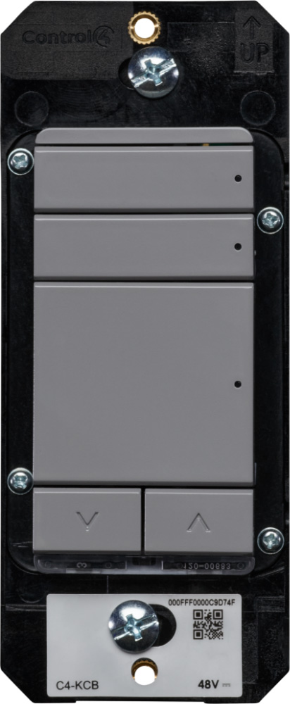 CONTROL4 C4-KCB-C-GR Tastiera configurabile RS-485 Contemp. Gray