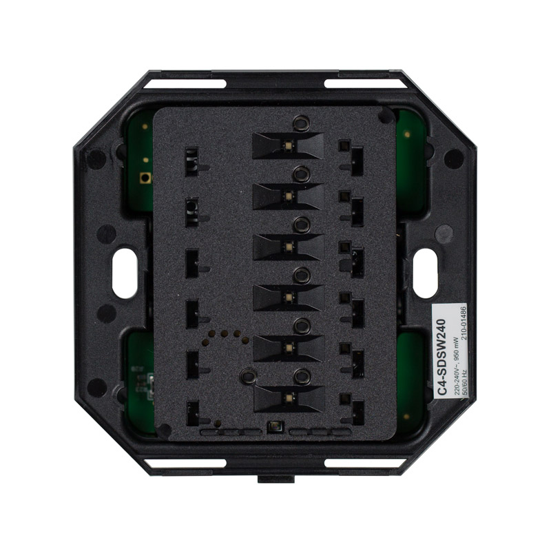 CONTROL4 C4-SDSW240-N Switch Square ZigBee 2ch