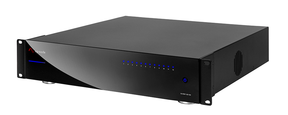 EPISODE EA-RSP-12D-100 Amplificatore 6 Zone a 12 canali con DSP e OVRC