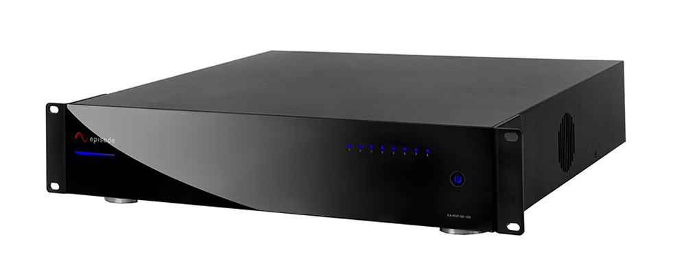 EPISODE EA-RSP-8D-100 Amplificatore 4 Zone a 8 canali con DSP e OVRC