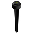 EPISODE ES-RAD-MNT3-STK-BLK Supporto da interramento serie Radiance Nero