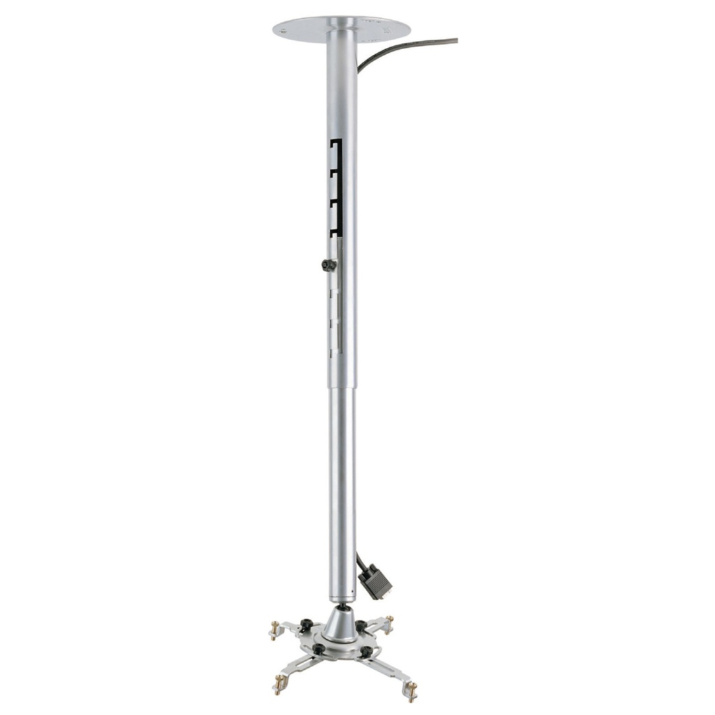 EUROMET 05399 UFO SILVER tele 780-1100 mm Supporto soffitto tele 780-1100mm