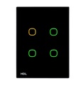 HDL M/TBP4.1-A2-46-US-BL Tastiera iTouch US 4 puls. nero