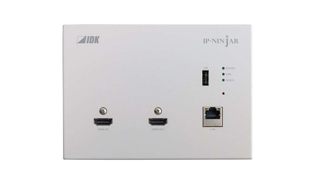 IDKAV IDK NJR-P01UFW-T Trasmettitore IP F.O. 10 GbE/USB/HDMI 4K@60 4:4:4