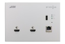 IDKAV IDK NJR-P01UFW-TR Transceiver parete IP F.O. 10 GbE/USB/HDMI4K@60 4:4:4