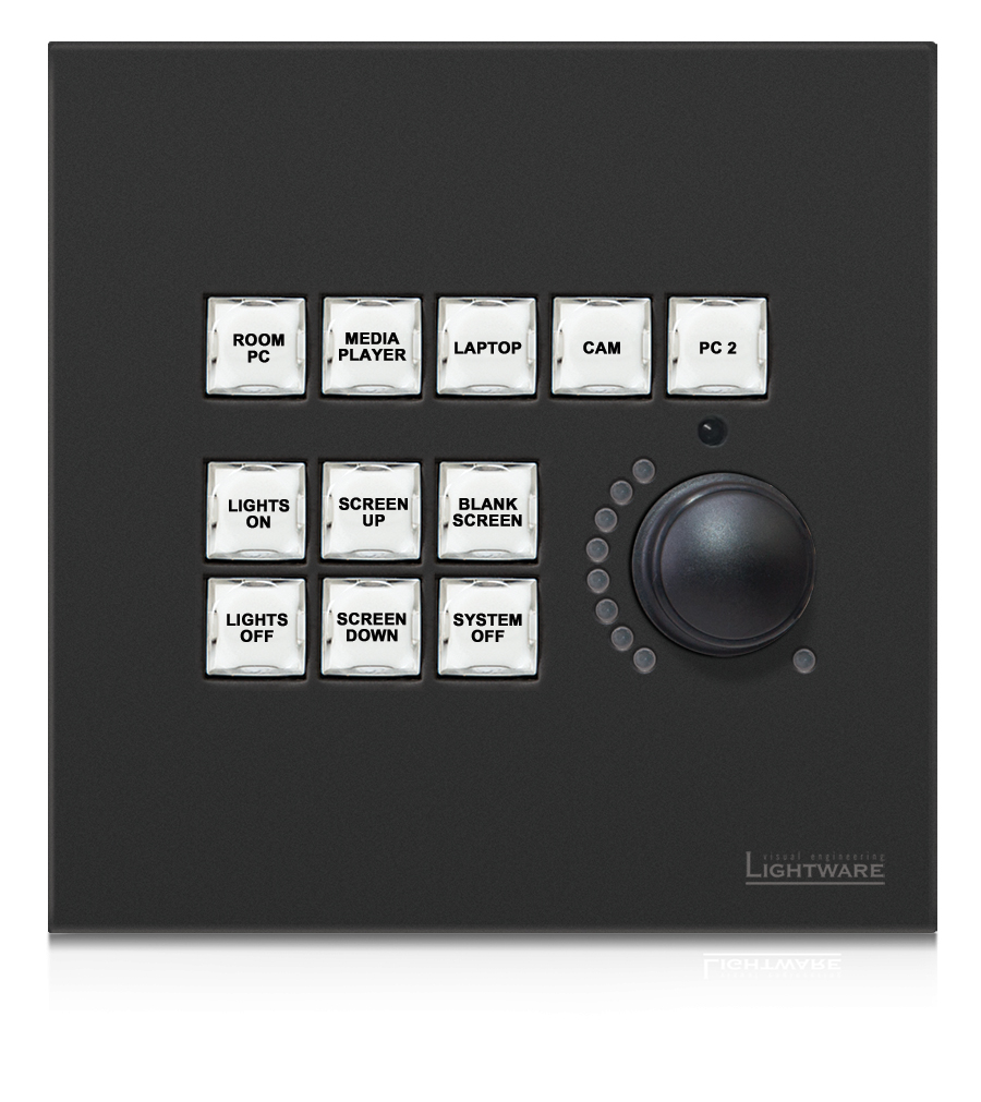 LIGHTWARE RAP-B511-US-K Pannello di controllo programmabile US nero