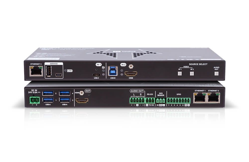 LIGHTWARE UCX-2x1-HC40 Matrice 2x1 HDMI e USB 4K serie Taurus