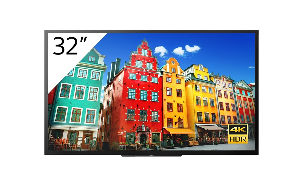 SONY FW-32BZ30J1 Monitor E-LED 32", (3840x2160), 300 cd/mq