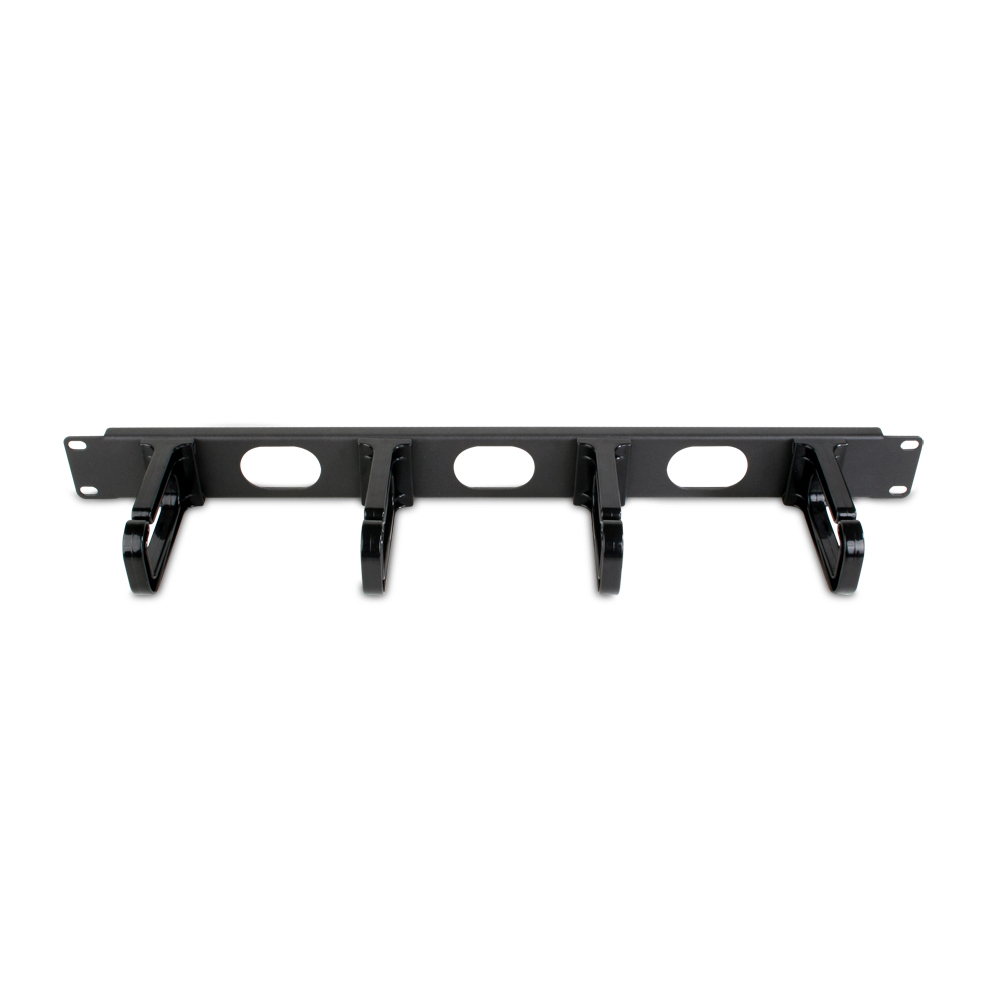 STRONG SR-WIREMGT-4D-1U Barra orizzontale con 4 anelli passa cavo 1U