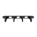 STRONG SR-WIREMGT-4D-1U Barra orizzontale con 4 anelli passa cavo 1U