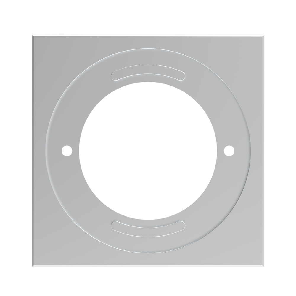 TYBA TY-B-PLT-SR Wall Plate - Argento per  Turn 2