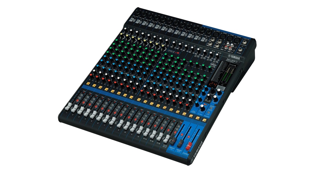 YAMAHA MG20XU Mixer a 20 ch, 12 mono + 4 stereo + effetti + USB