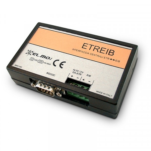 [ETREIB] ELMO ETREIB Interfaccia per comunicazione dati tra una centrale . e un sistema di automazione su standard EIB