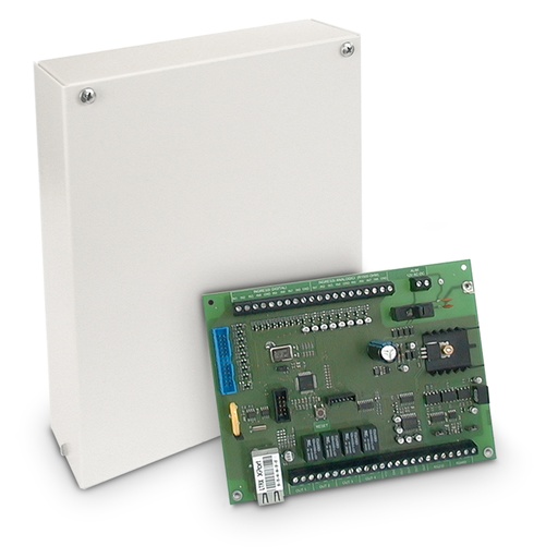[GM168] ELMO GM168 Interfaccia LAN generica 16 IN / 8 OUT con protocollo CEI-ABI. Consente di interfacciare centrali antintrusione, antincendio, DVR e NVR di terze parti o dispositivi esistenti sul campo con GLOBALPRO utilizzando la rete LAN