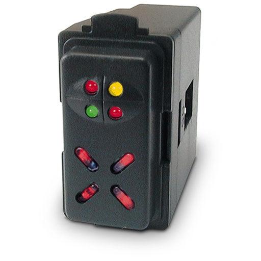 [I66] ELMO I66 Inseritore per chiavi di prossimità M4 o M4LED. Colore nero