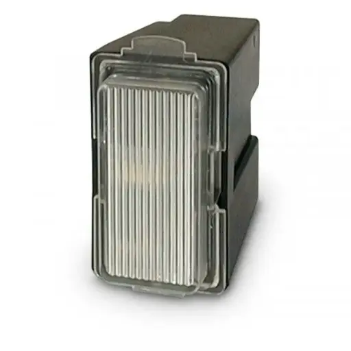 [ILUX] ELMO ILUX Punto luce da incasso adatto per illuminazione di emergenza. Collegabile alla linea di alimentazione delle centrali cablate . Necessita di scheda SKILUX