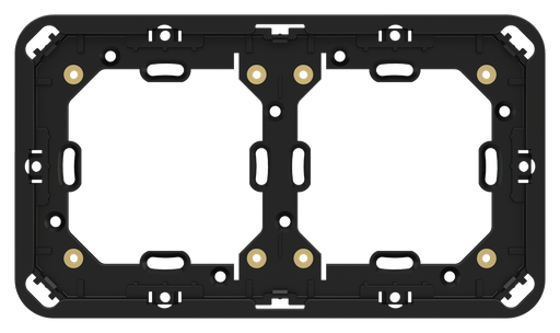 [EK-TAS-D-N] EKINEX EK-TAS-D-N Telaio adattatore a 2 posti per montaggio Surface su pareti mobili