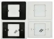 [DVI-ADT503-3d-BL - DVI-ADT503-3d-WH - DVI-ADT504-3d-BL - DVI-ADT504-3d-WH] Core Adattatori per montaggio su scatole 503 e 504