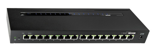 [TRET000185] ARAKNIS AN-110-SW-C-16P  AN-110-SW-C-16P unmanaged+ switch 16 porte con alimentazione PoE+