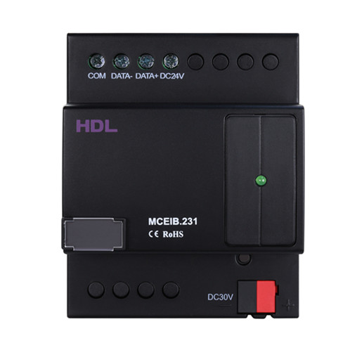 [THOM004100] HDL MCEIB.231 Gateway barra DIN bidirezionale Buspro–KNX/EIB
