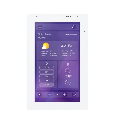[THOM003979] RTI IST5-W Touchpanel 5” IST-5 (bianco)