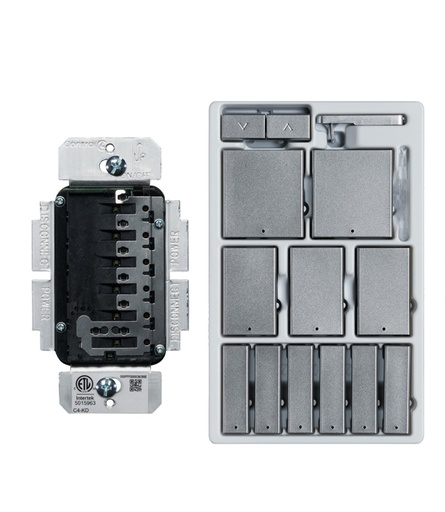 [THOM002353] CONTROL4 C4-KD240-C-AU Dimmer configurabile ZigBee Contemp. Aluminum