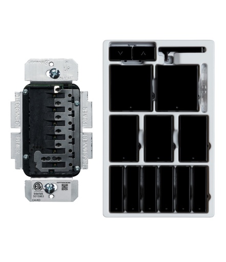 [THOM002355] CONTROL4 C4-KD240-C-BL Dimmer configurabile ZigBee Contemp. Black