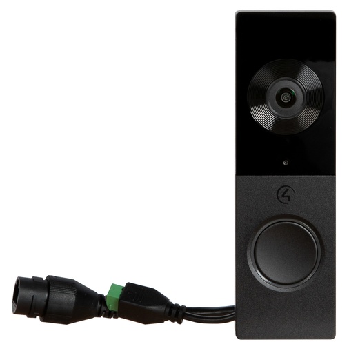 [THOM001974] CONTROL4 C4-VDB-E-BL Campanello CHIME POE Nero