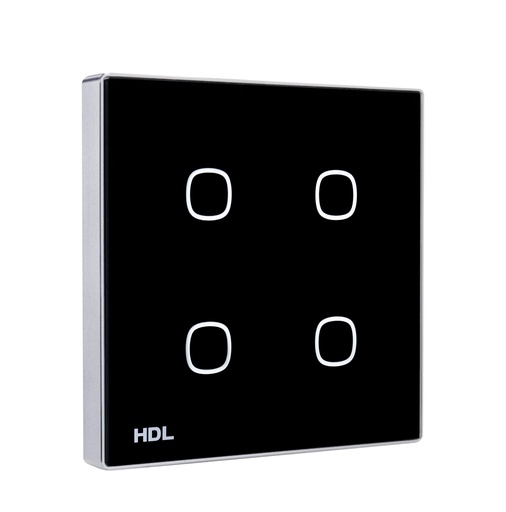 [THOM002725] HDL M/TBP4.1-A2-48-EU-BL Tastiera iTouch EU 4 puls. nero