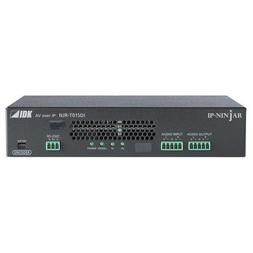 [TGES001277] IDKAV IDK NJR-T01SDI Trasmettitore IP F.O. a 10GbE/SD/HD/3G-SDI