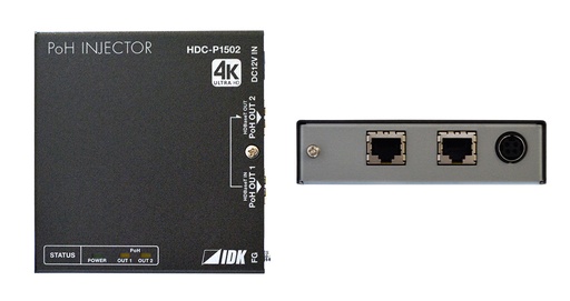 [TGES002000] IDKAV IDK HDC-P1502 Iniettore alimentazione PoH per apparati HDBaseT