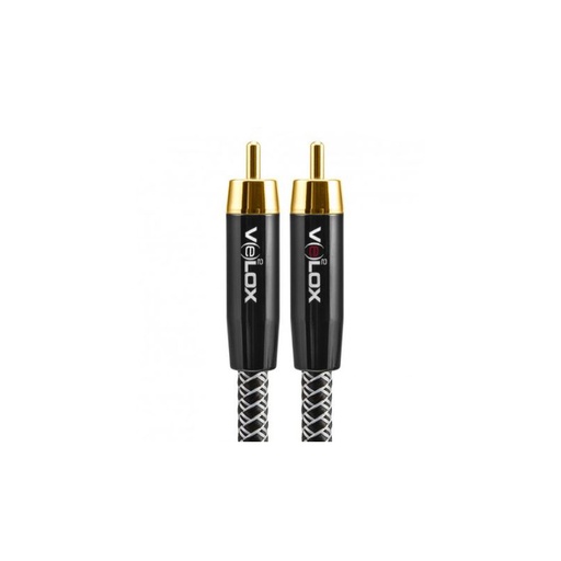 [TGES001082] INVIDEO CAVI VELOX EHV-A1 Cavo audio stereo RCA 1 m