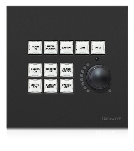 [TGES001859] LIGHTWARE RAP-B511-US-K Pannello di controllo programmabile US nero