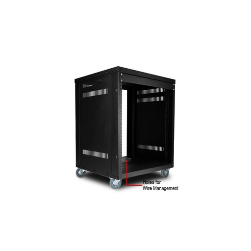 [TGES001511] STRONG SR-CS-RACK-12U Rack con pannelli laterali 12U profondità 45 cm