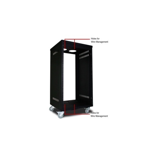 [TGES001512] STRONG SR-CS-RACK-16U Rack con pannelli laterali 16U profondità 45 cm