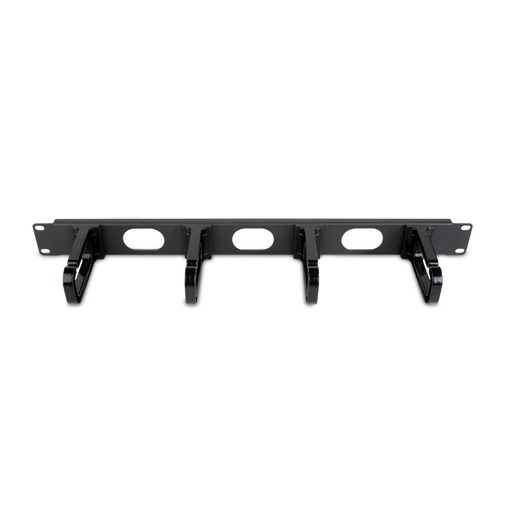 [TGES001565] STRONG SR-WIREMGT-4D-1U Barra orizzontale con 4 anelli passa cavo 1U