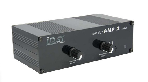[TGES001592] WAVES SYSTEM MICRO AMP 2 mkII 2 ampli stereo a 2 sezioni indip.: cuffia +2x25W